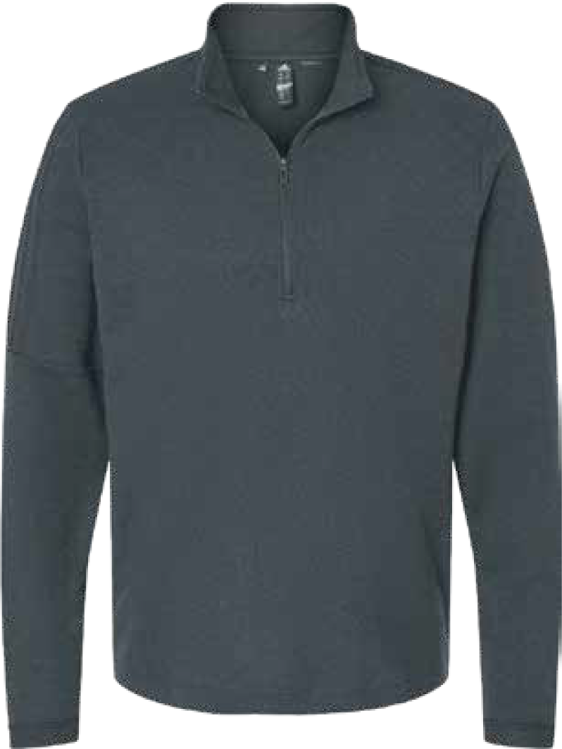 Adidas - Mens 3-Stripes Quarter-Zip Sweater